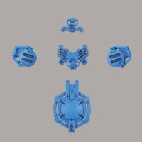 30MM OP-08 Option Armor for Special Forces [Porta Nova Exclusive / Light Blue] - Image 3