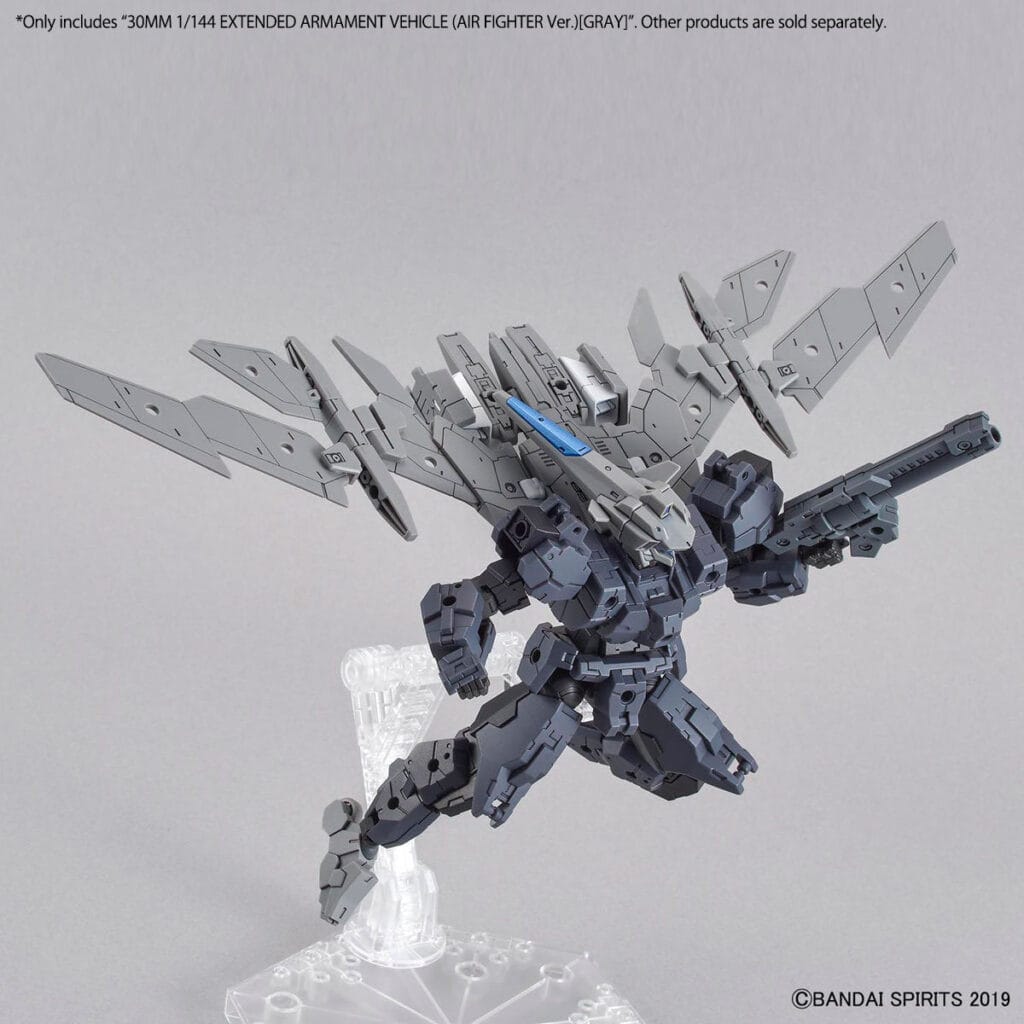 30MM EV-02 Extended Armament Vehicle (Air Fighter Ver.) [Gray] - Image 5