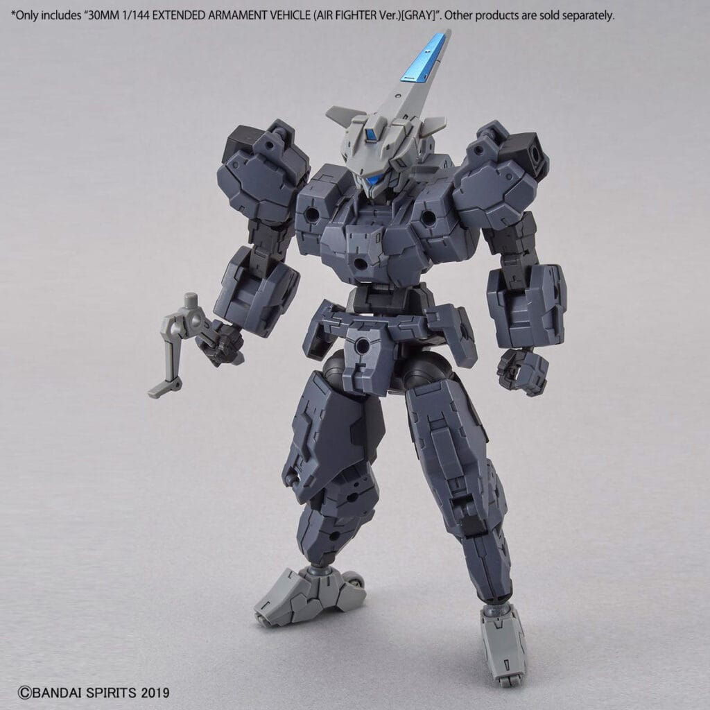 30MM EV-02 Extended Armament Vehicle (Air Fighter Ver.) [Gray] - Image 8