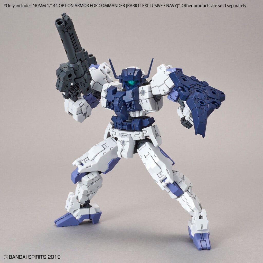 30MM OP-23 Option Armor for Commander [Rabiot Exclusive / Navy] - Image 3