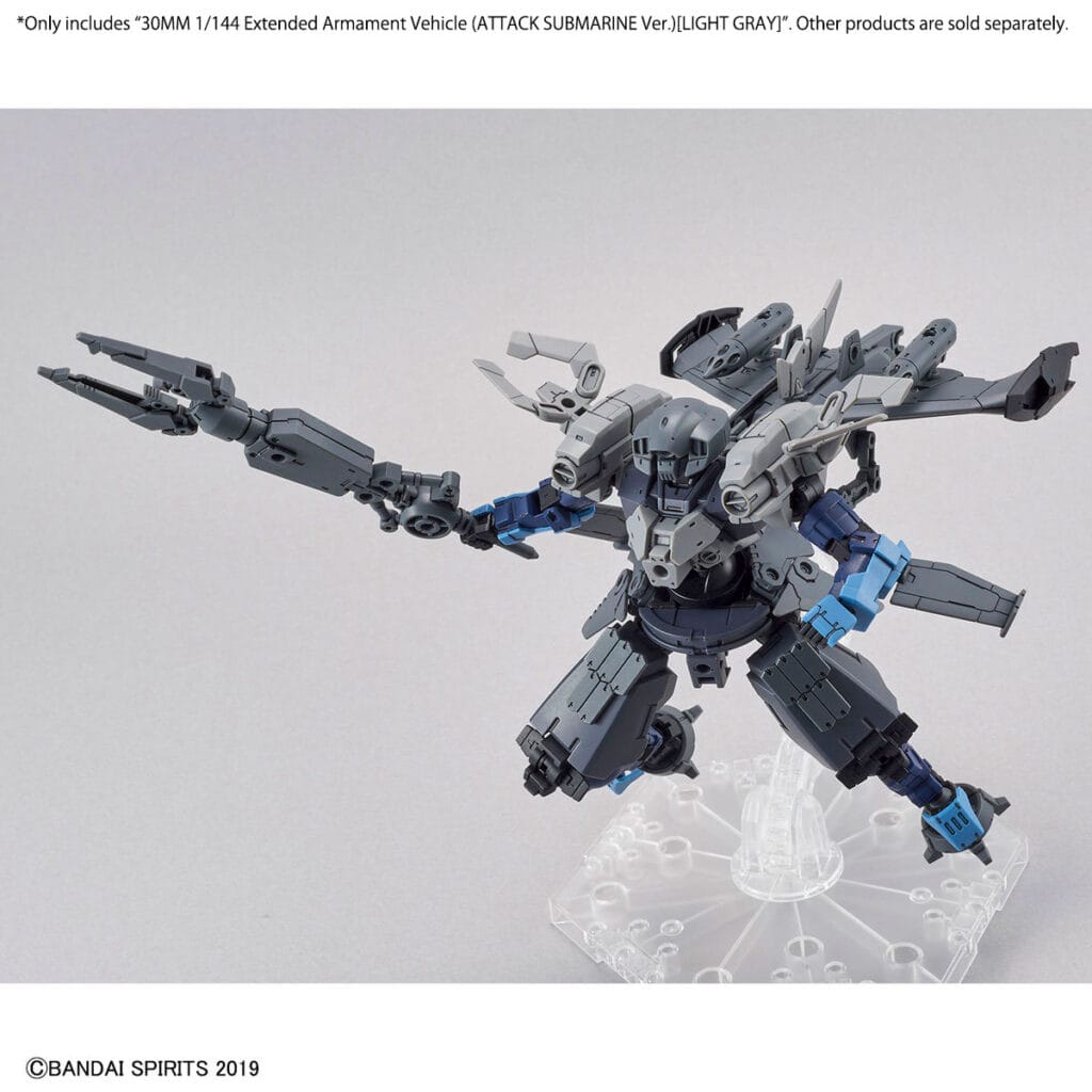 30MM EV-05 Extended Armament Vehicle (Attack Submarine Ver.) [Light Gray] - Image 7