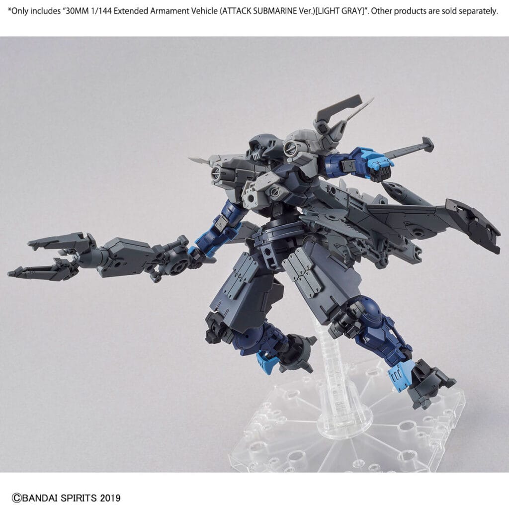 30MM EV-05 Extended Armament Vehicle (Attack Submarine Ver.) [Light Gray] - Image 8