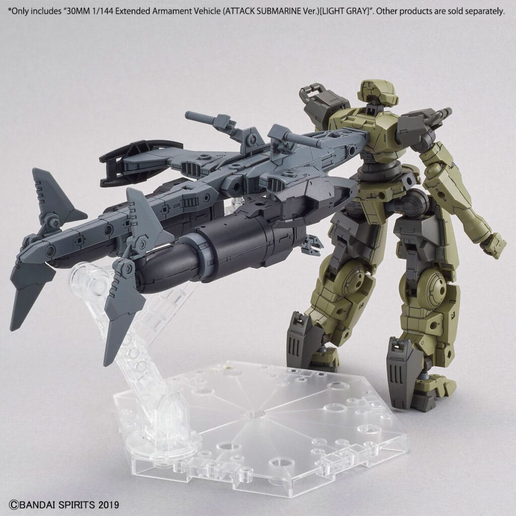 30MM EV-05 Extended Armament Vehicle (Attack Submarine Ver.) [Light Gray] - Image 10