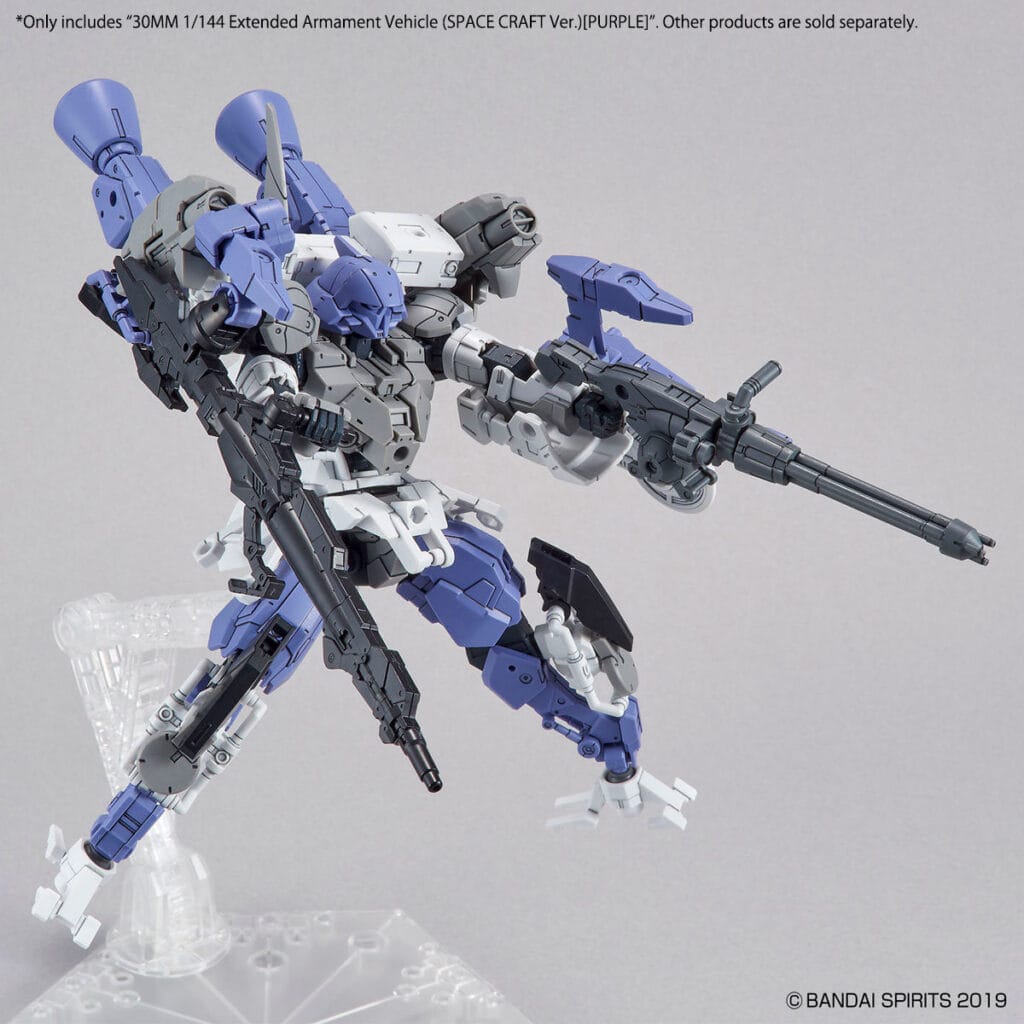 30MM EV-07 Extended Armament Vehicle (Space Craft Ver.) [PURPLE] - Image 6