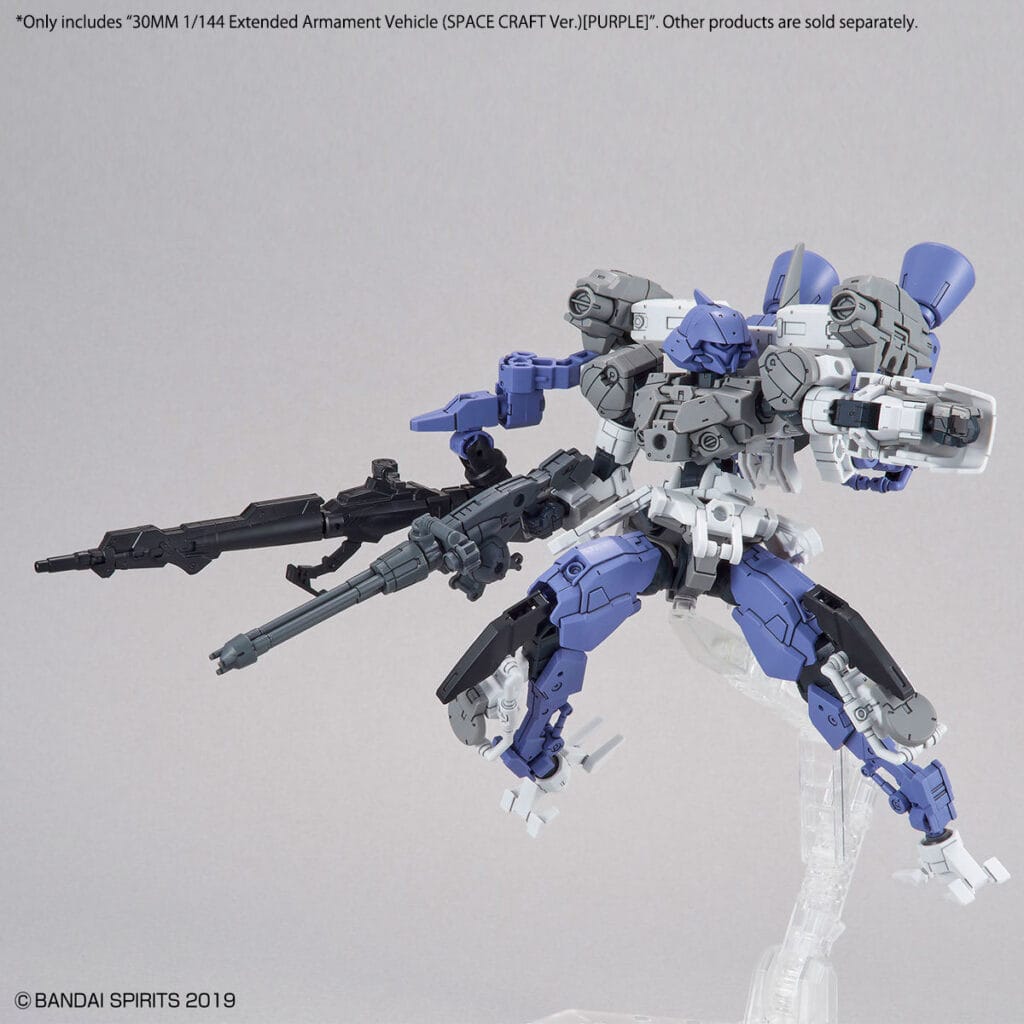 30MM EV-07 Extended Armament Vehicle (Space Craft Ver.) [PURPLE] - Image 7