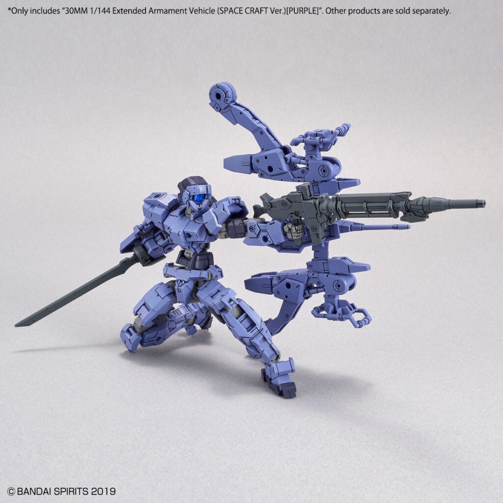 30MM EV-07 Extended Armament Vehicle (Space Craft Ver.) [PURPLE] - Image 10