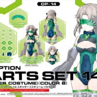 30MS Option Face Parts Vol.2 All 4 Types Facial Expression Set 5 [Color B] - Image 1