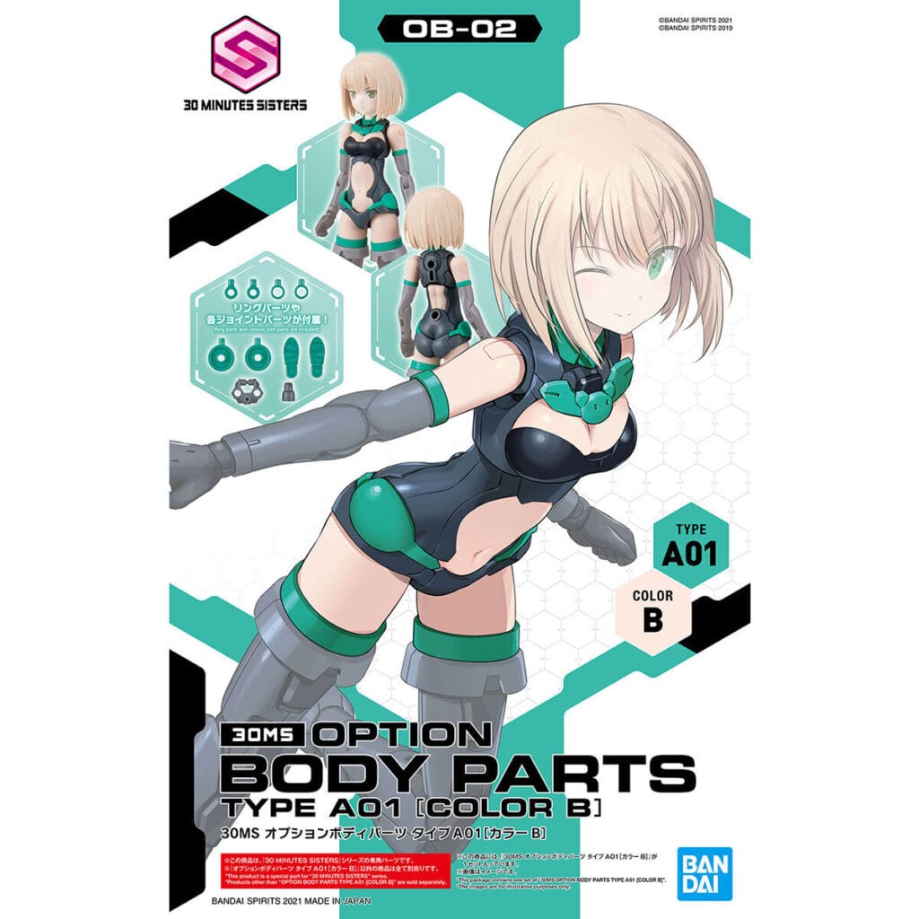 30MS OB-02 Option Body Parts Type A01 [Color B] - Image 1
