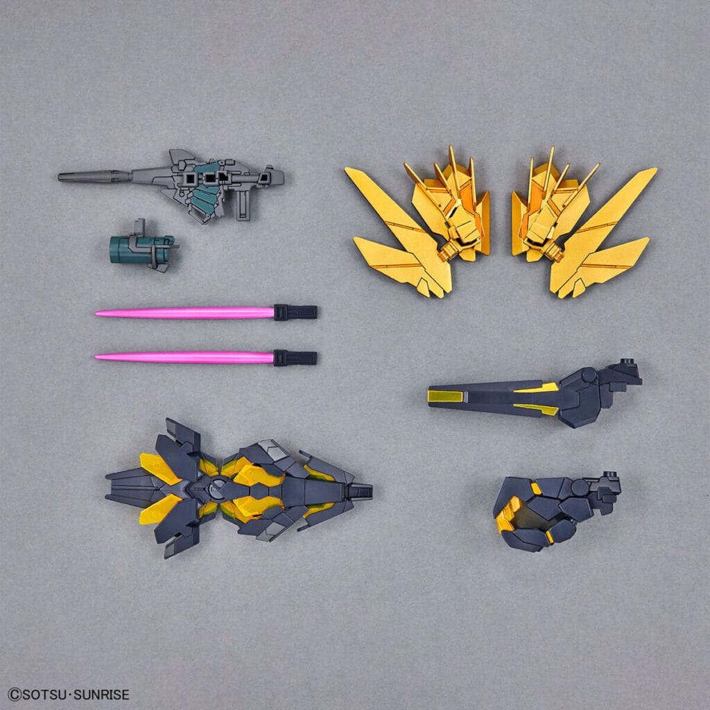SDCS #19 Unicorn Gundam 02 Banshee (Destroy Mode) & Banshee Norn Parts Set - Image 3