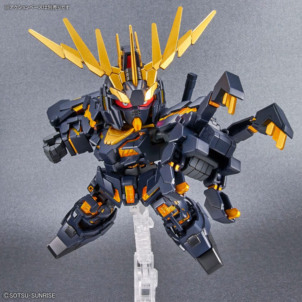 SDCS #19 Unicorn Gundam 02 Banshee (Destroy Mode) & Banshee Norn Parts Set - Image 9