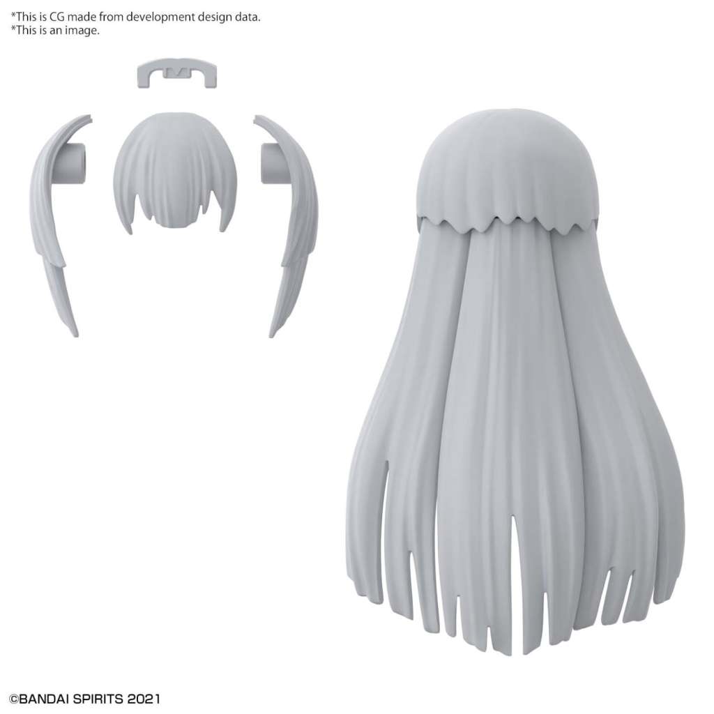 30MS Option Hair Style Parts Vol.4 All 4 Types - Image 5