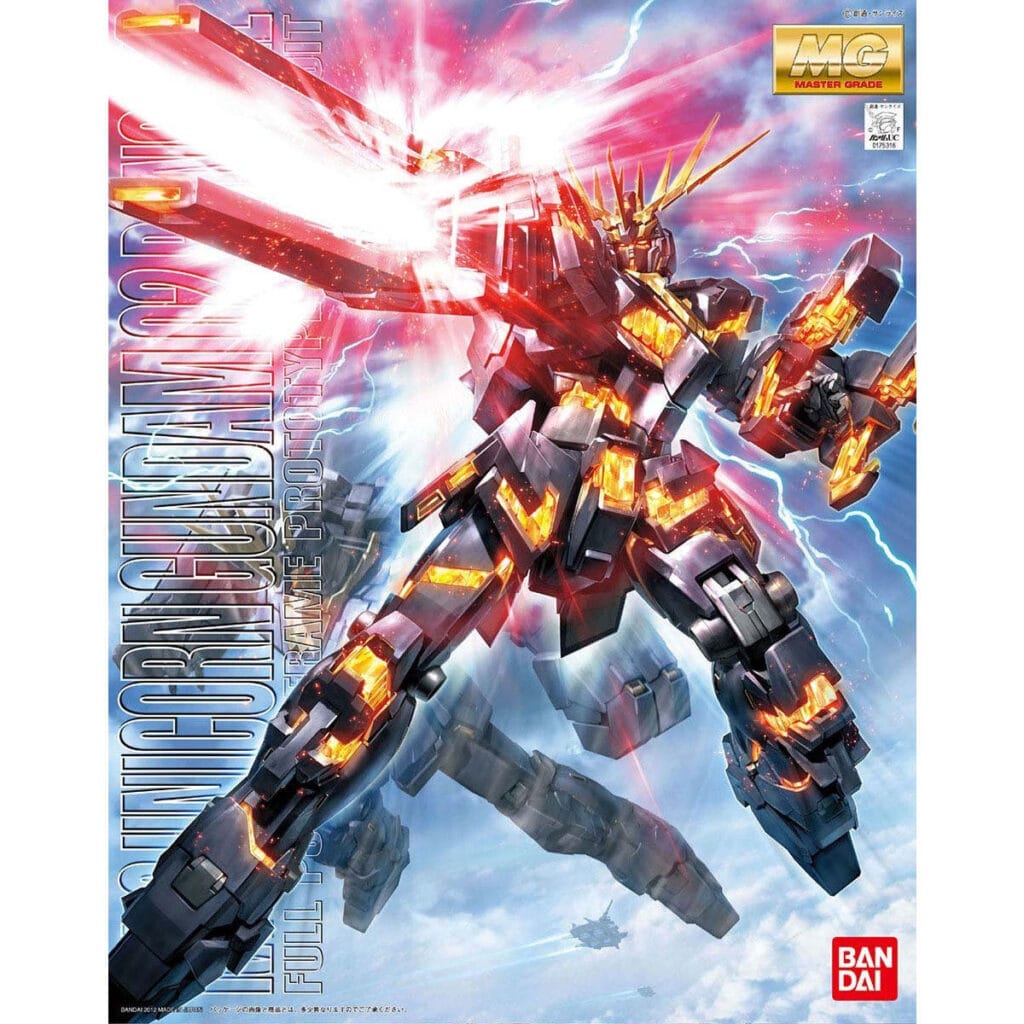 MG #154 Rx-0 Unicorn Gundam 2 Banshee - Image 4