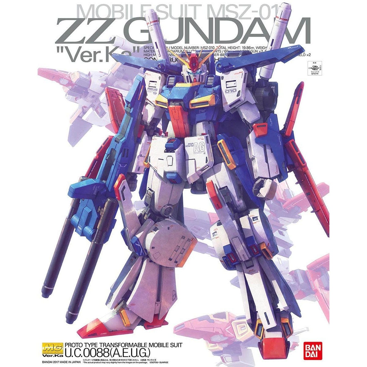 MG #196 ZZ Gundam Ver.Ka - Image 3