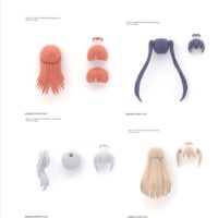 30MS Option Hair Style Parts Vol.7 All 4 Types - Image 2