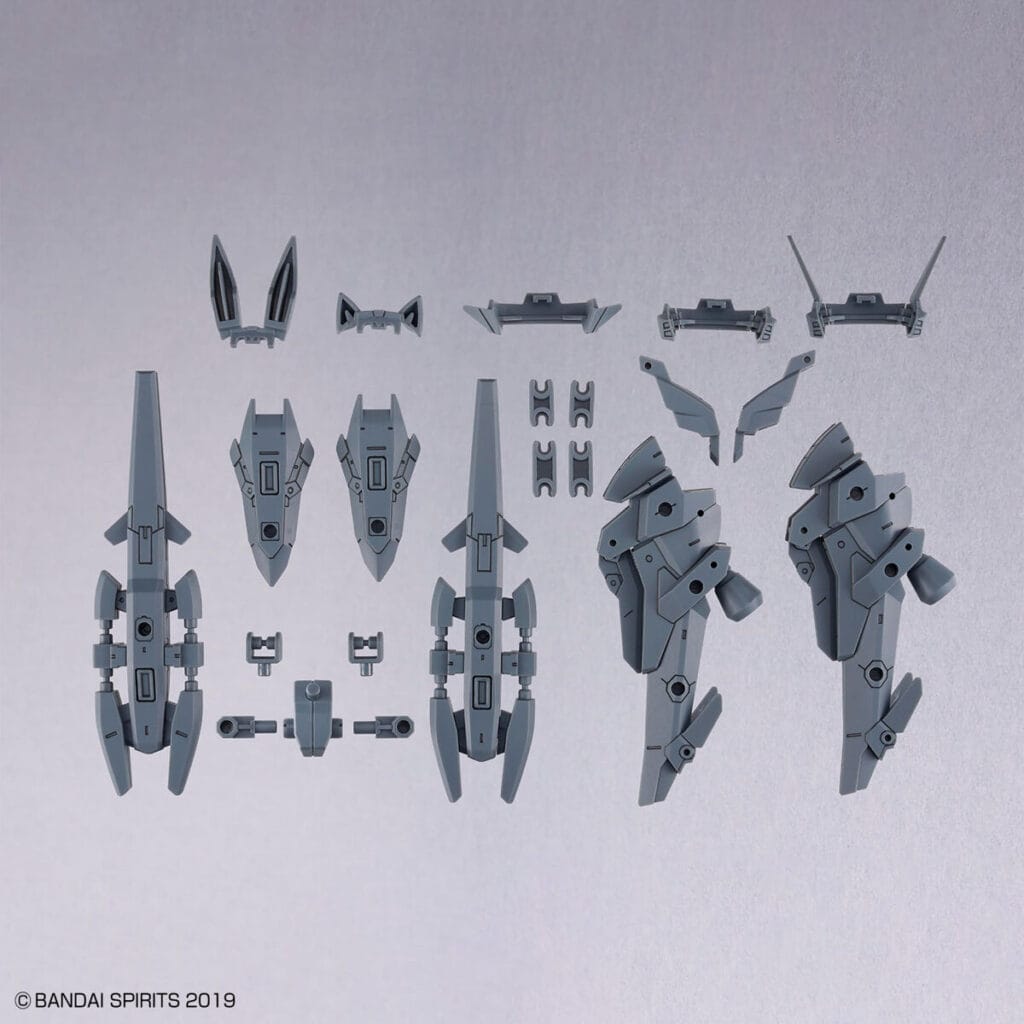 30MM W-24 Option Parts Set 13 (Leg Booster Unit / Wireless Weapon Pack) - Image 1
