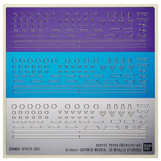 Customize Material 07 (3D Metallic Stickers 2) - Image 2