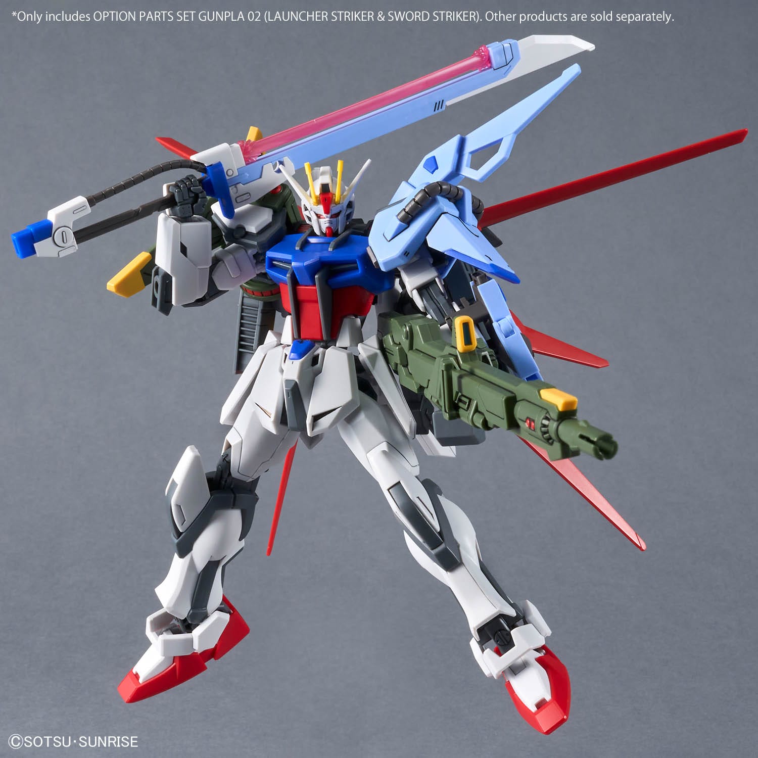Option Parts Set Gunpla 02 (Launcher Striker & Sword Striker) - Image 2