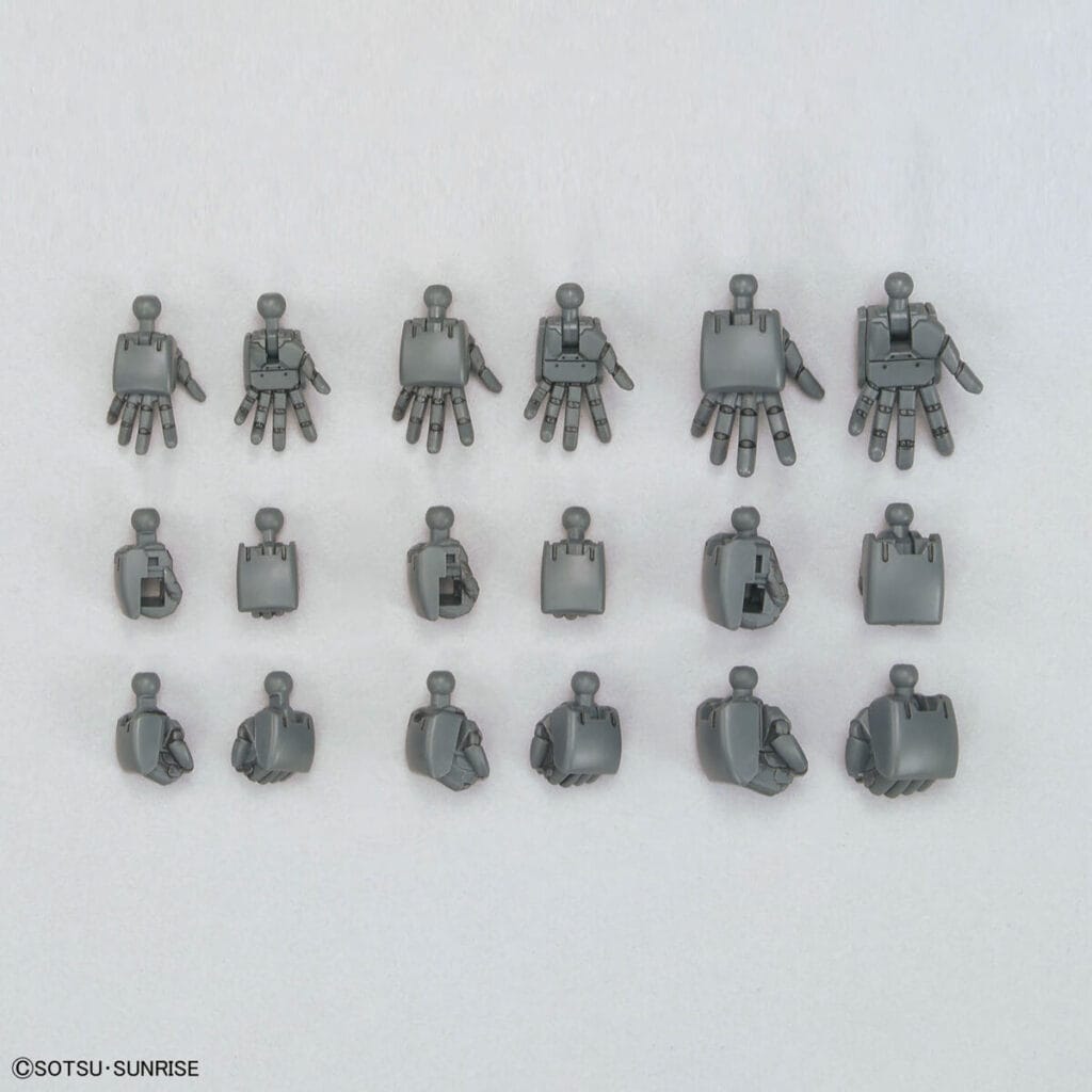 Option Parts Set Gunpla 04 (Build Hands Round) - Image 1