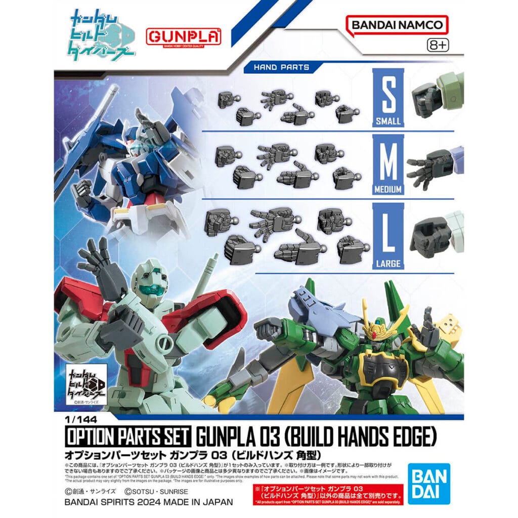 Option Parts Set Gunpla 03 (Build Hands Edge) - Image 8