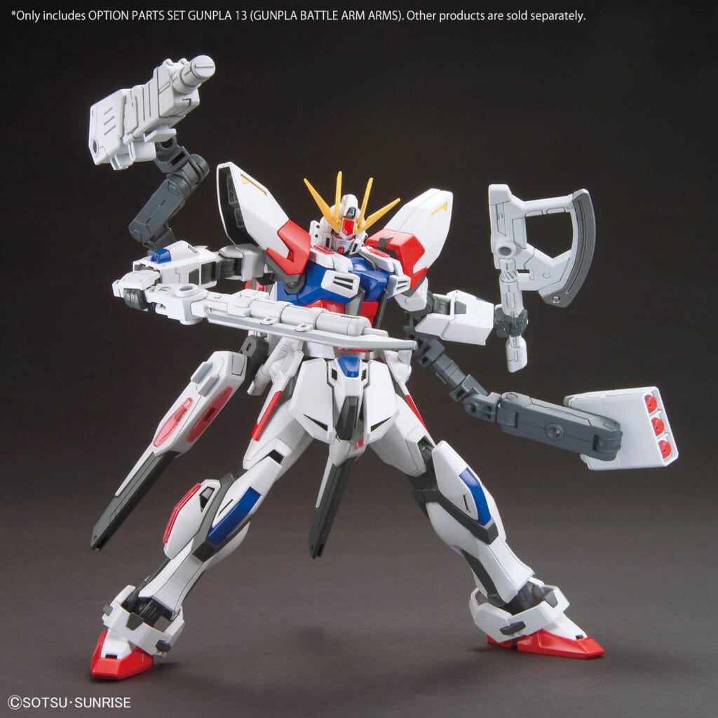Option Parts Set Gunpla 13 (Gunpla Battle Arm Arms) - Image 4