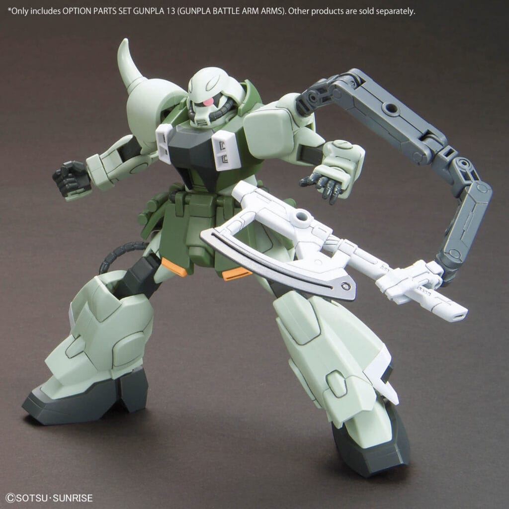 Option Parts Set Gunpla 13 (Gunpla Battle Arm Arms) - Image 5