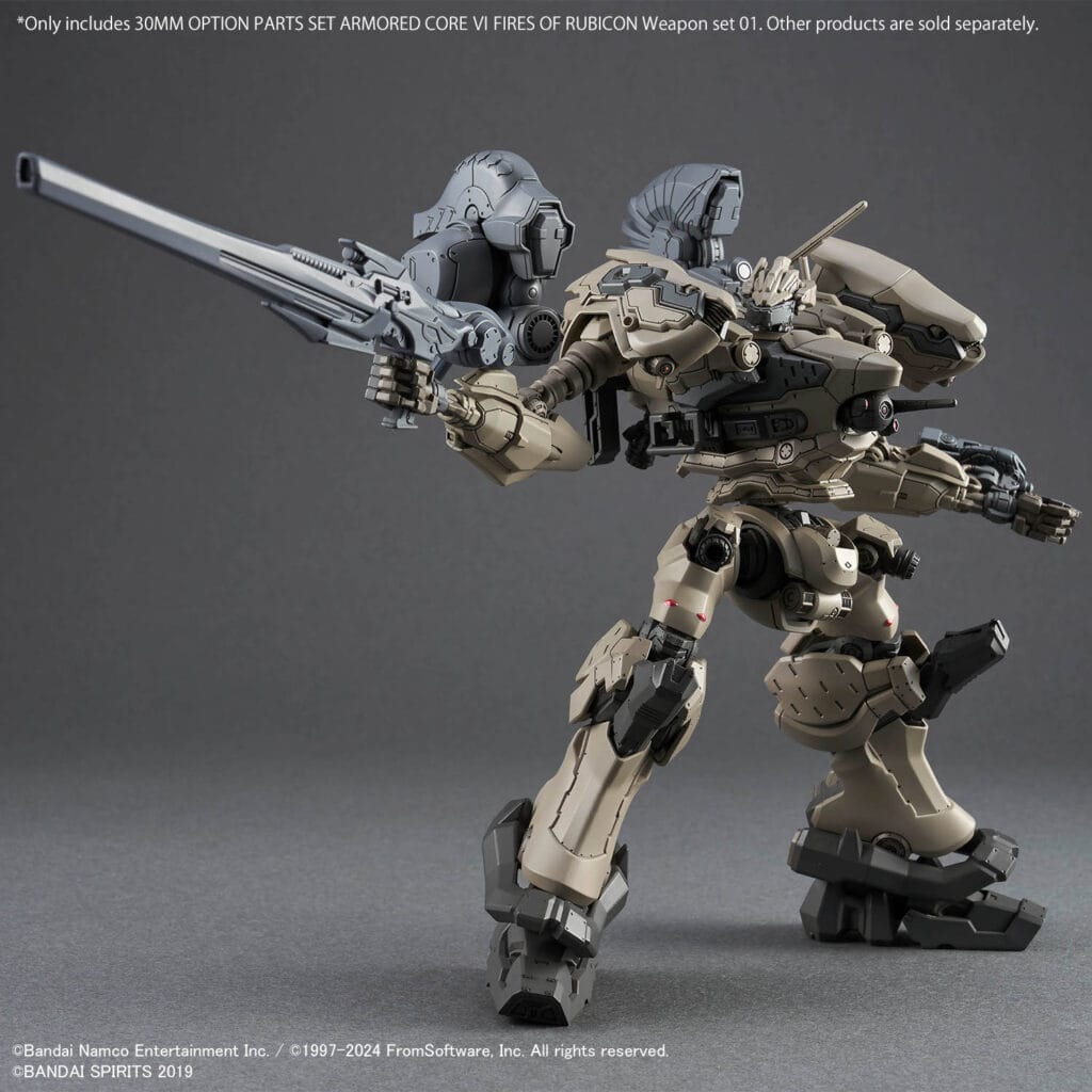 30MM Option Parts Set Armored Core VI Fires Of Rubicon Weapon Set 01 - Image 3