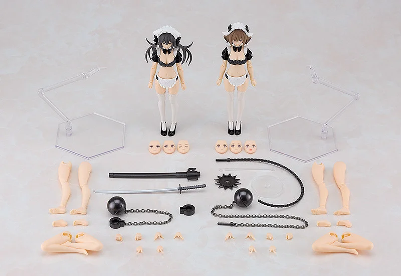 PLAMAX GP-07 Underwear Body Girl Ran & Jelly: Maid Ver. Set - Image 11