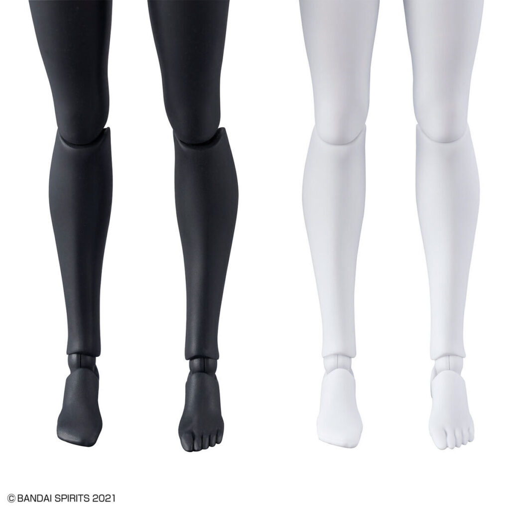 30MS Option Body Parts Arm Parts & Leg Parts [White/Black] - Image 9