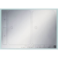 Action Base 6 [Clear Color] Mirror Sticker Set - Image 2