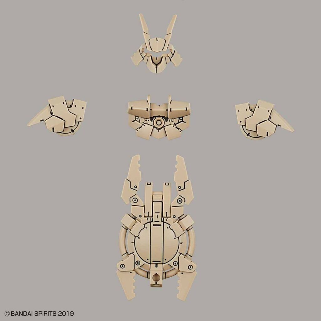 30MM OP-06 Option Armor for Close Fighting [Portanova Exclusive / Sand Yellow] - Image 1