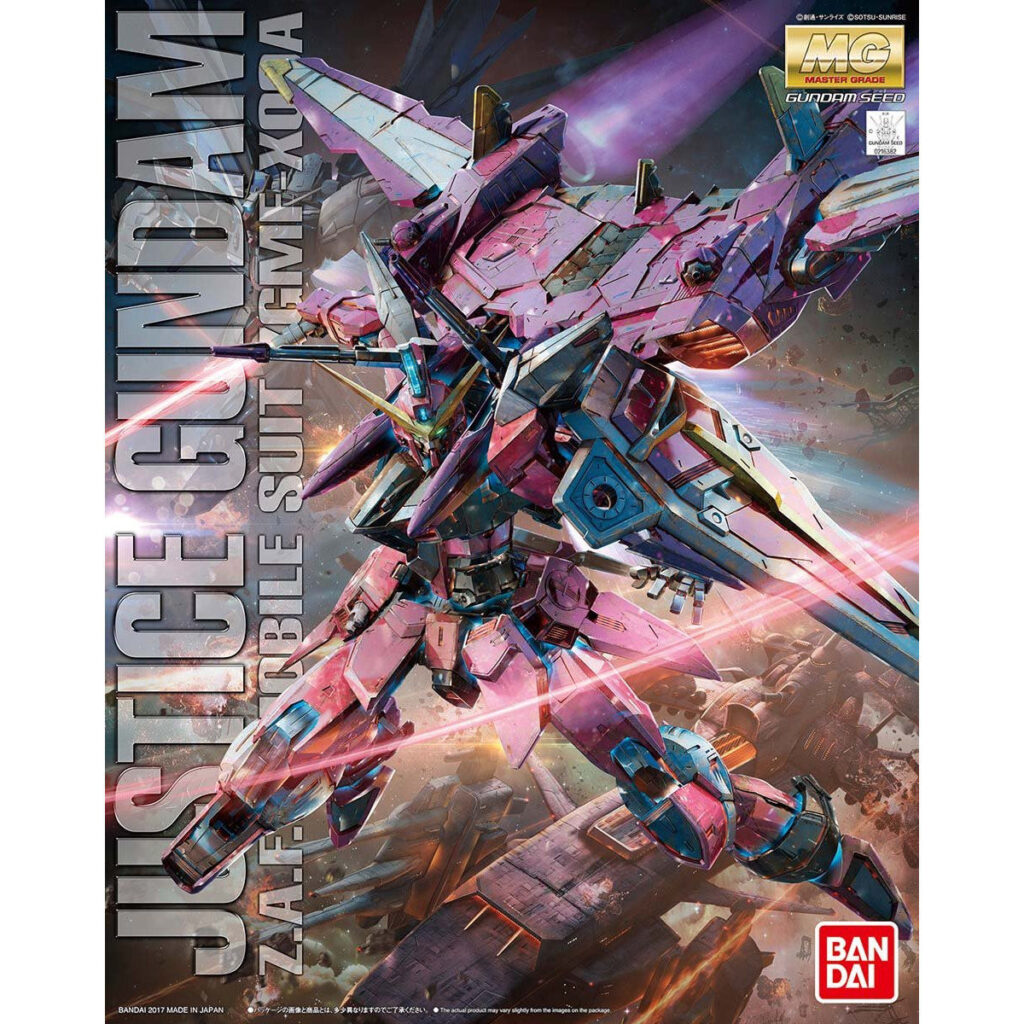[Box Damaged] MG #195 Justice Gundam - Image 3