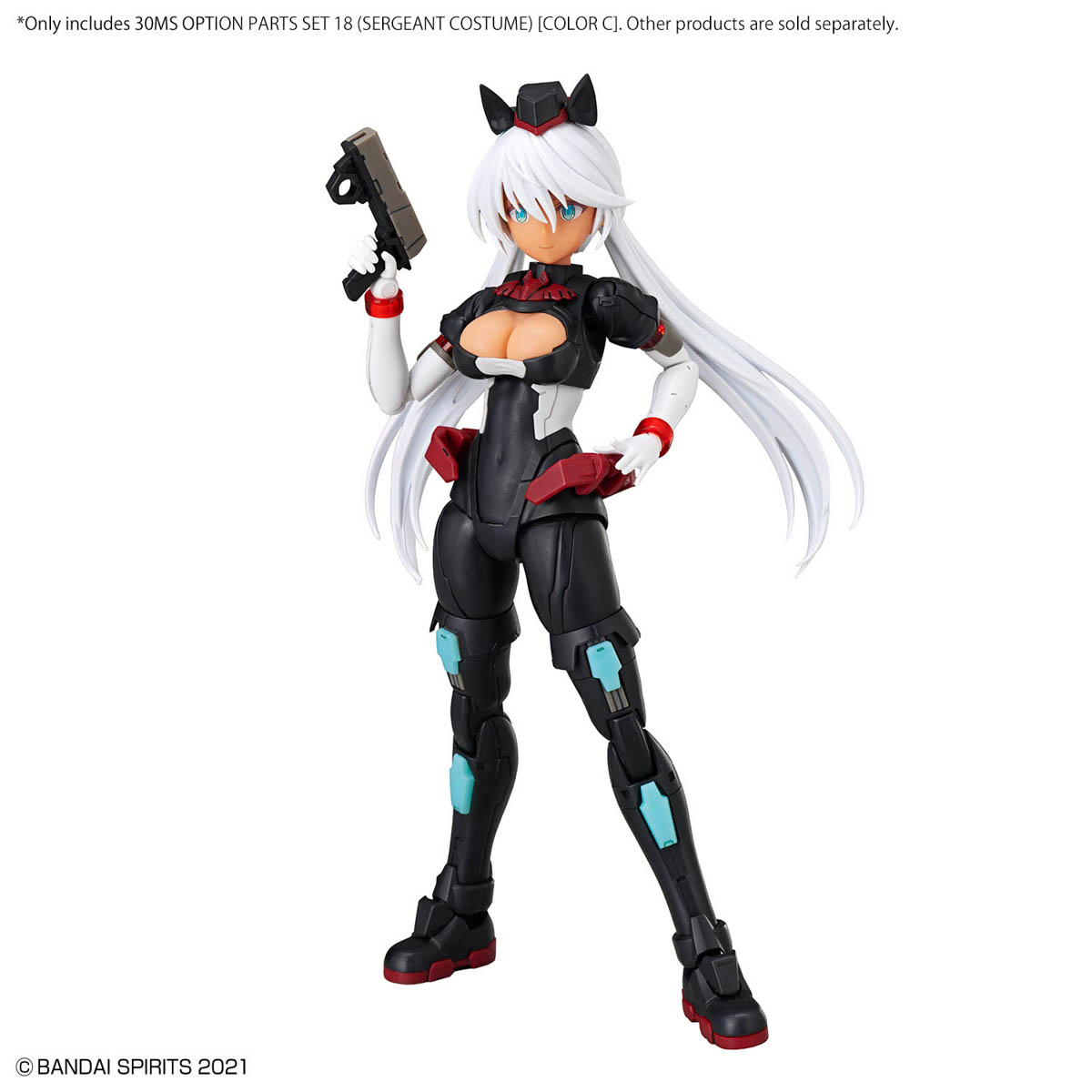 30MS OP-18 Option Parts Set 18 (Sergeant Costume) [Color C] - Image 6