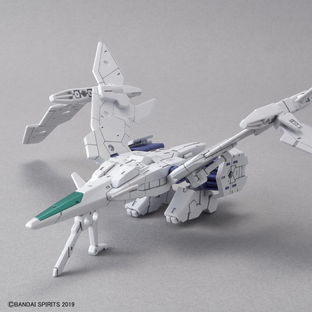 30MM EV-01 Extended Armament Vehicle (Air Fighter Ver.)[White] - Image 4
