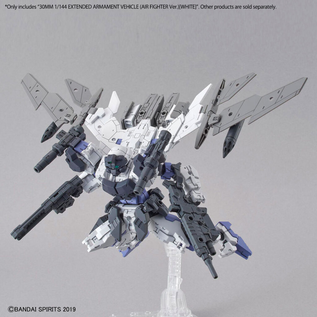 30MM EV-01 Extended Armament Vehicle (Air Fighter Ver.)[White] - Image 6