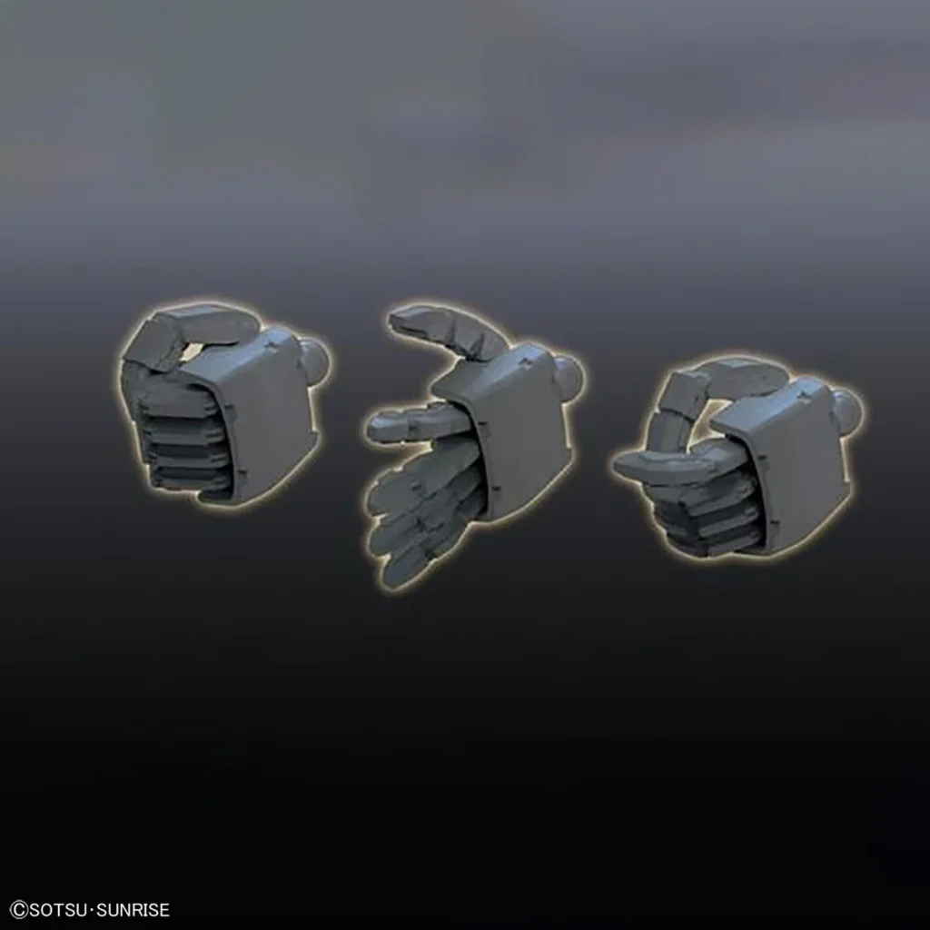 BPHD-38 MS Hand 02 (Zeon) Dark Gray