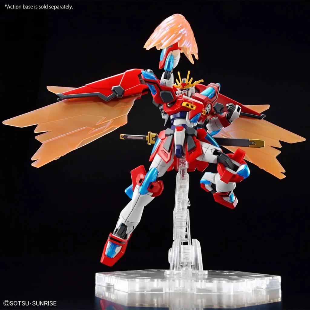 [Box Damaged] HGBM #04 Shin Burning Gundam - Image 8
