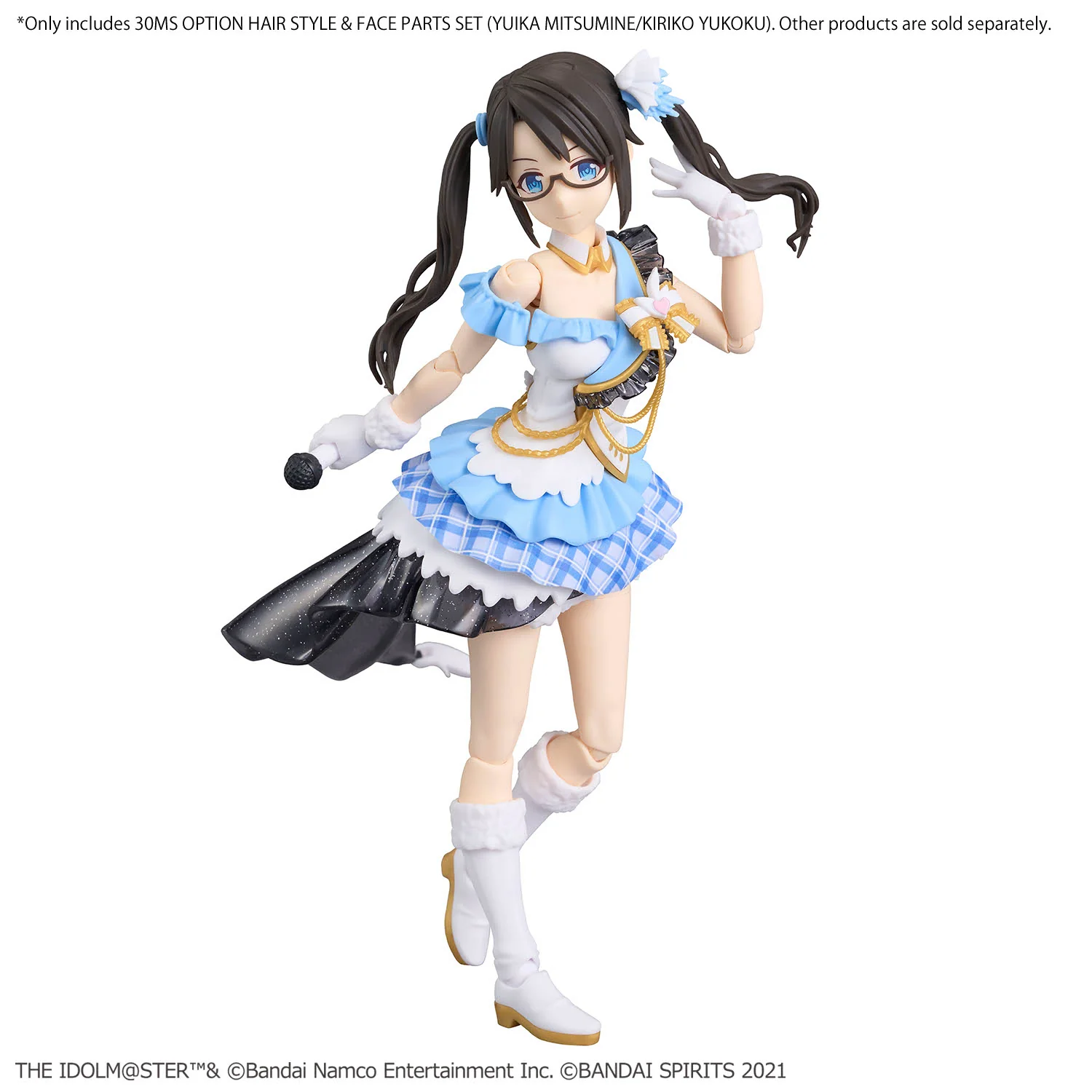 30MS Option Hair Style & Face Parts Set (Yuika Mitsumine/Kiriko Yukoku) - Image 3