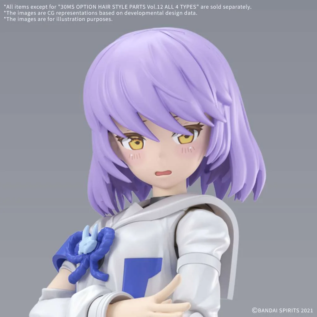 30MS Option Hair Style Parts Vol. 12 All 4 Types