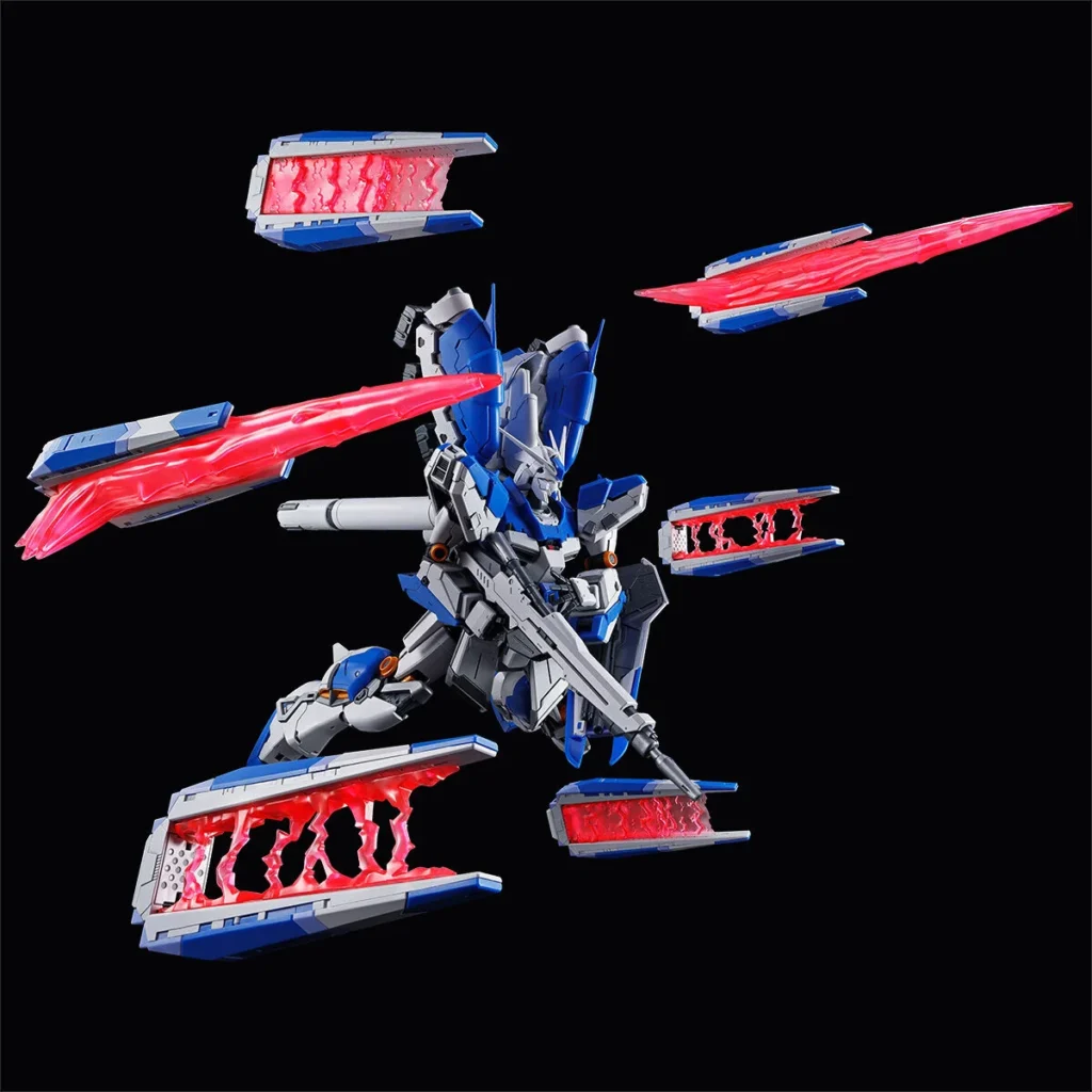 RG PB Hyper Mega Bazooka Launcher for Hi-ν Gundam & Funnel Display Set