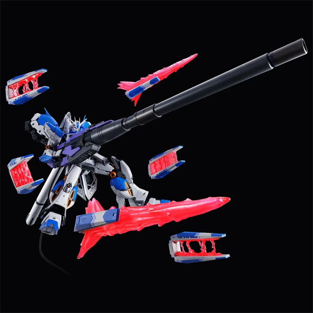 RG PB Hyper Mega Bazooka Launcher for Hi-ν Gundam & Funnel Display Set