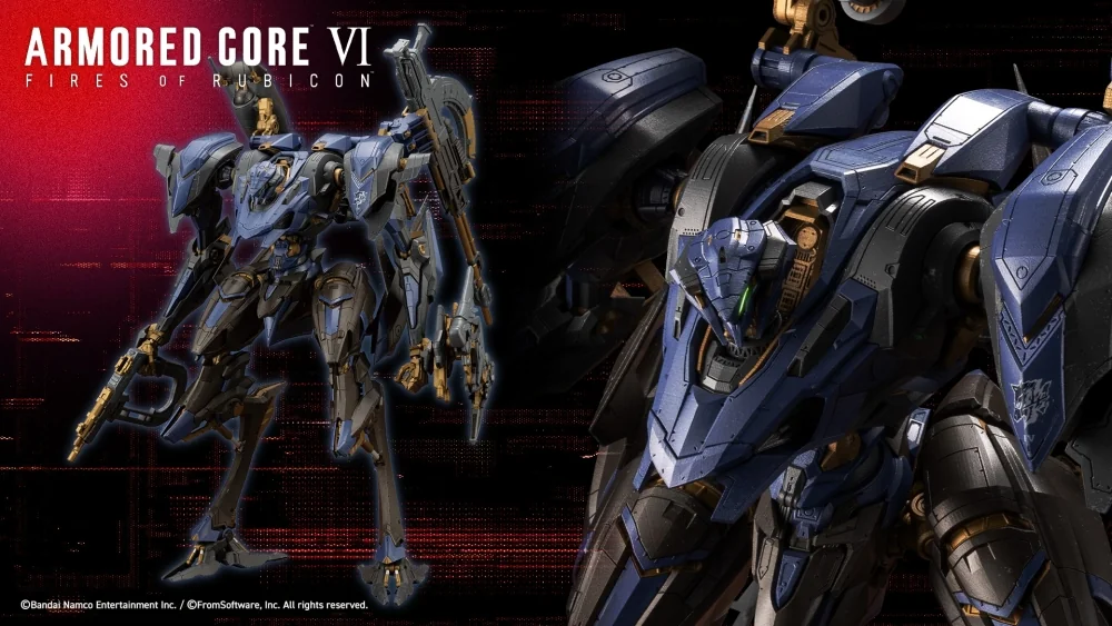 Armored Core V.I.O.S. Schneider Nachtreiher/40E Steel Haze