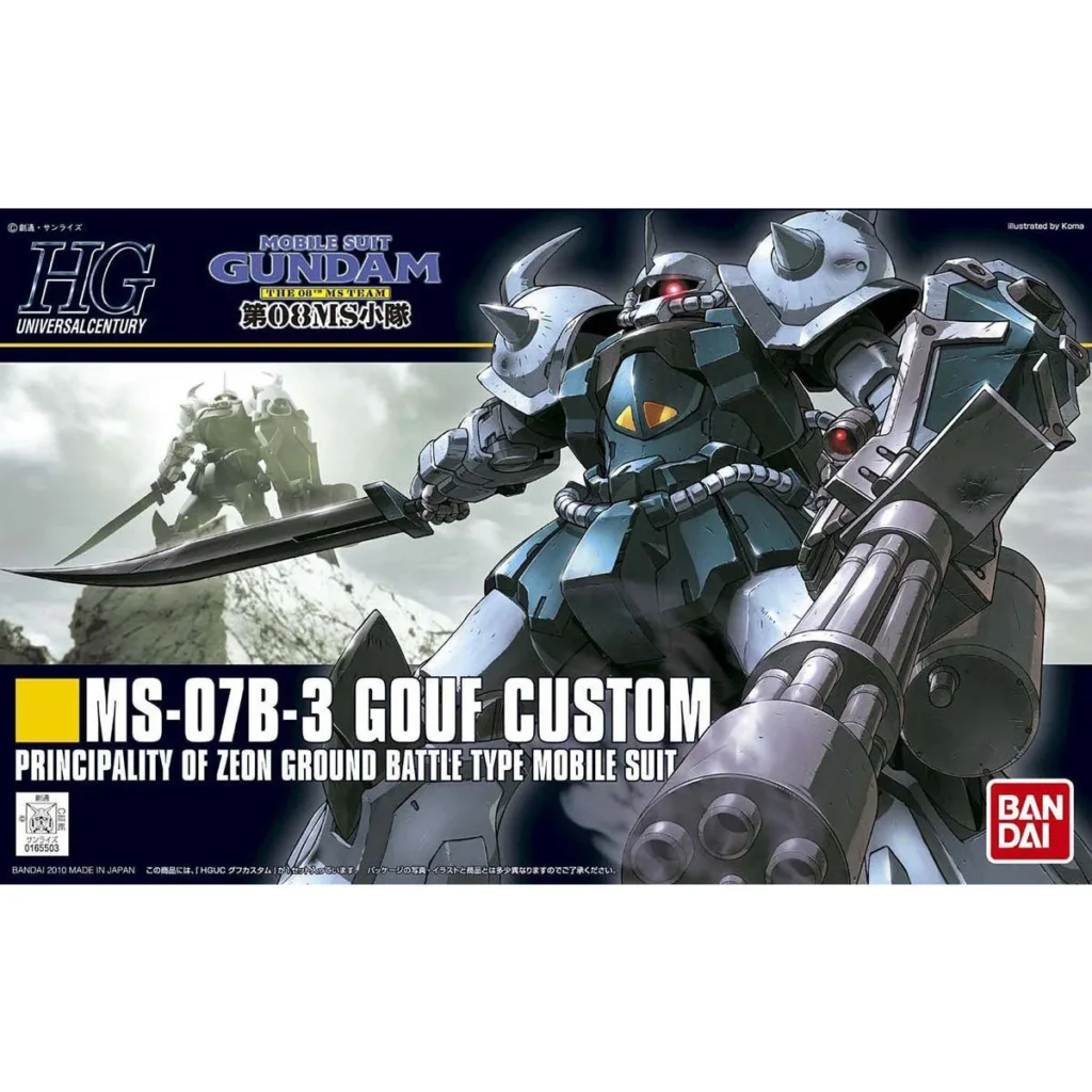 HGUC #117 Gouf Custom