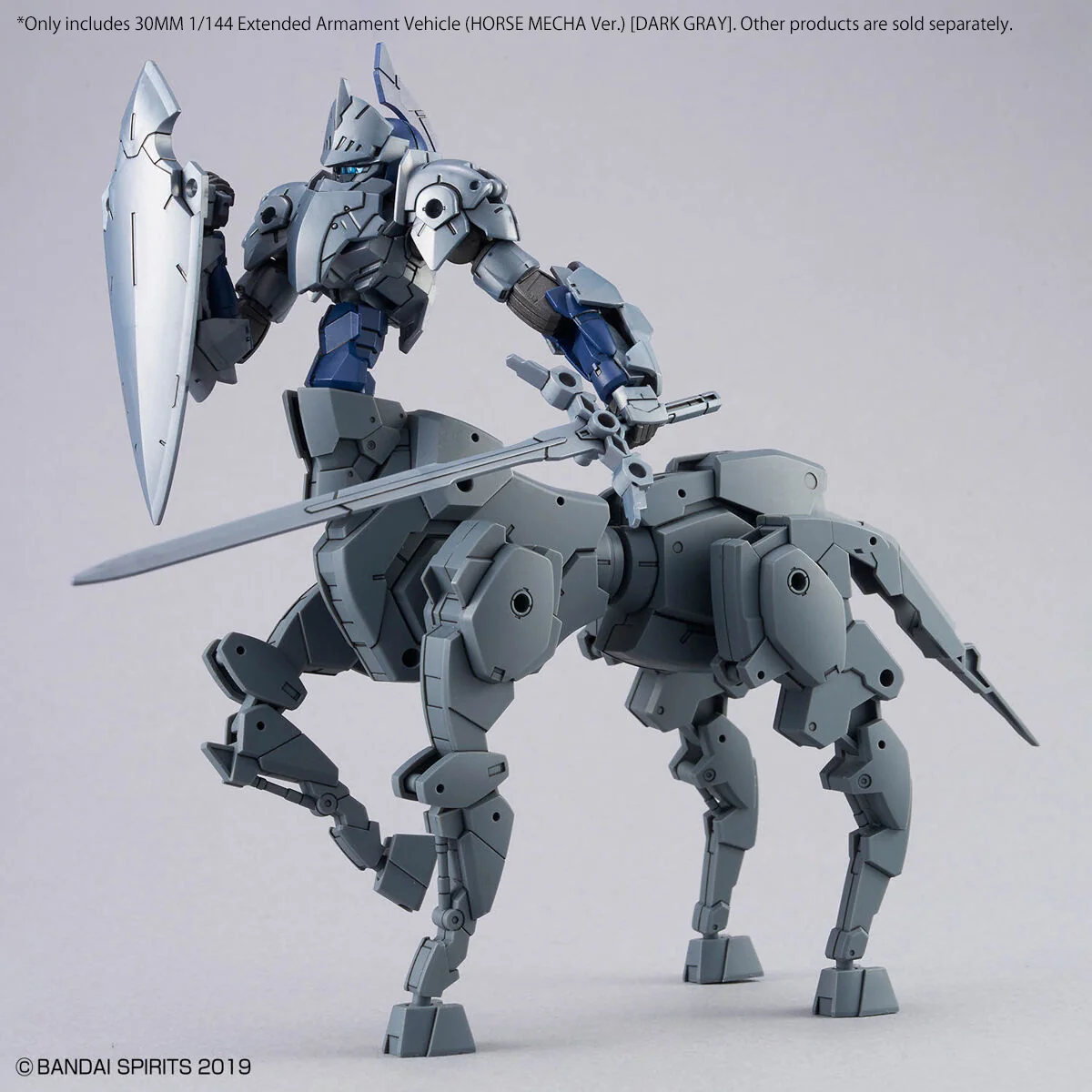 30MM EV-16 Extended Armament Vehicle (Horse Mecha Ver.) [Dark Gray] - Image 5