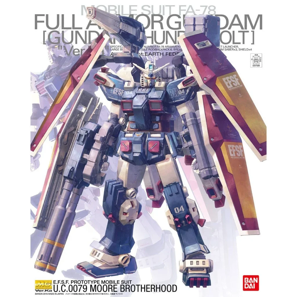 MG #191 Full Armor Gundam Ver.Ka (Gundam Thunderbolt version)