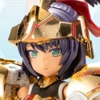 Frame Arms Girl Durga 〈Gold Ritter〉
