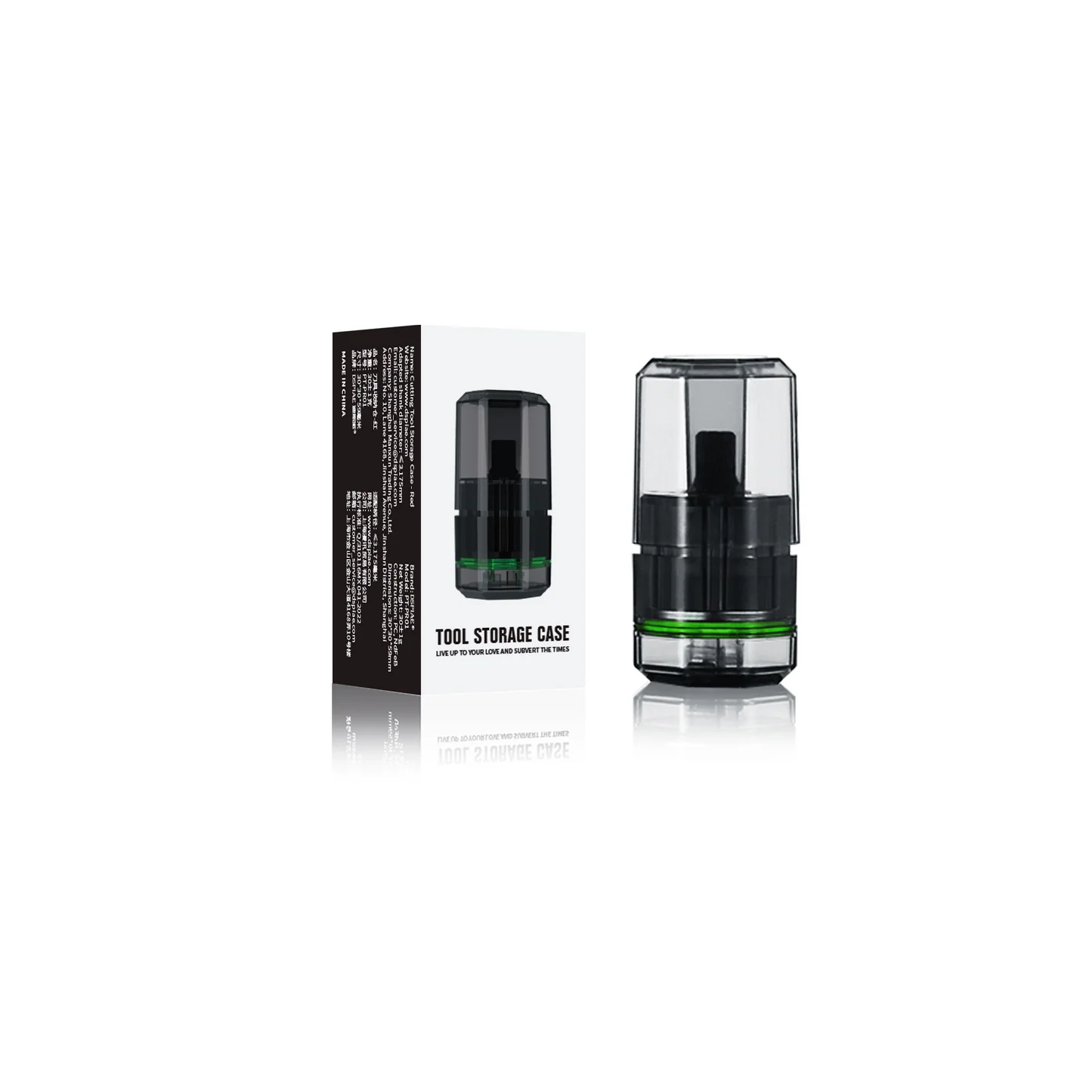 PT-PR04 Green Cutting Bit Storage Compartment - Image 1
