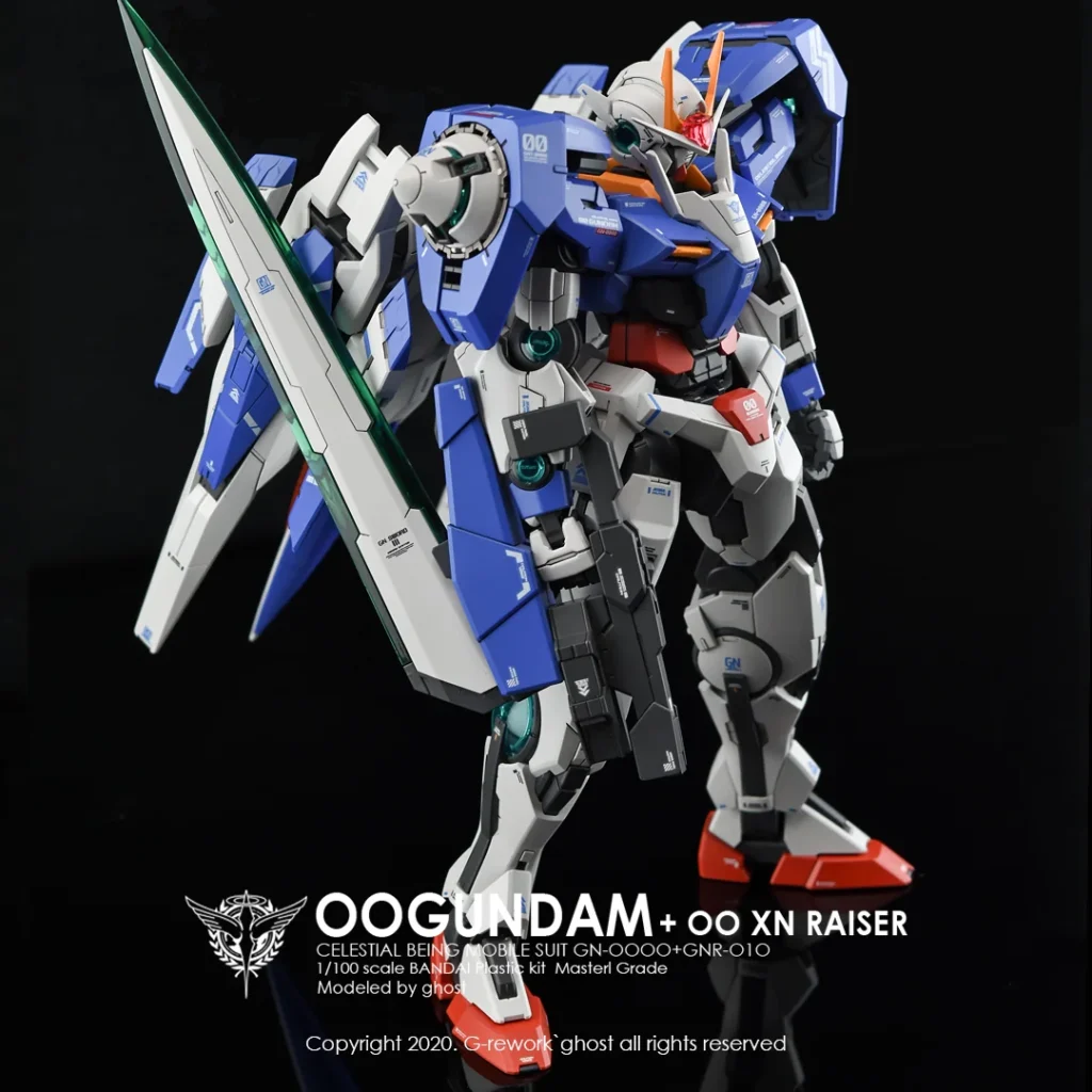 G-rework Decal MG #145 OO Raiser