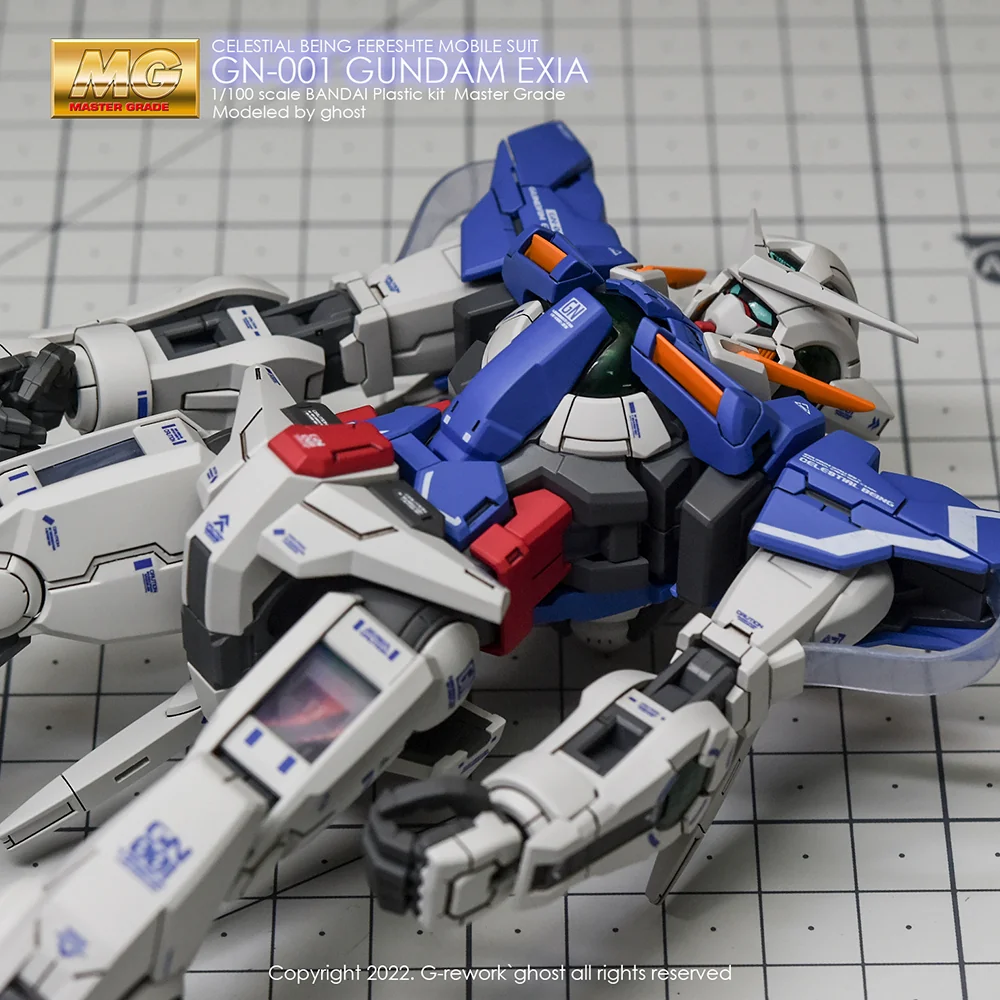 G-rework Decal MG #123 Gundam Exia