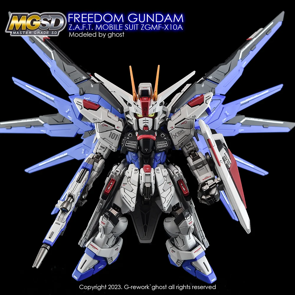 G-rework Decal MGSD #01 Freedom Gundam