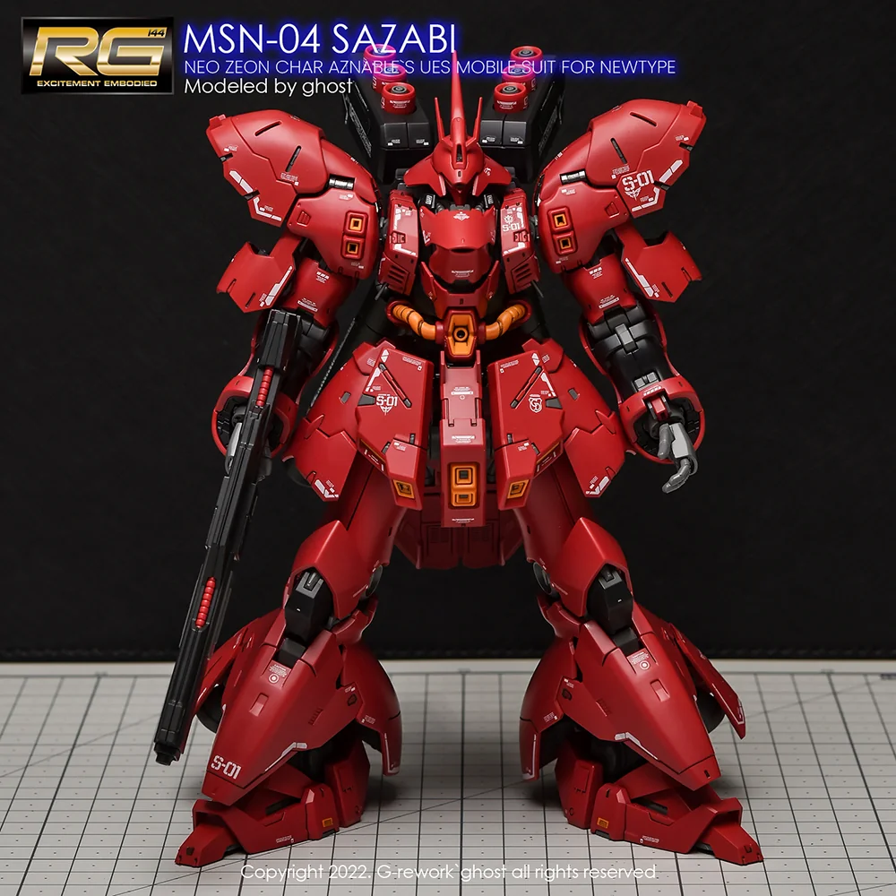 G-rework Decal RG #29 Sazabi